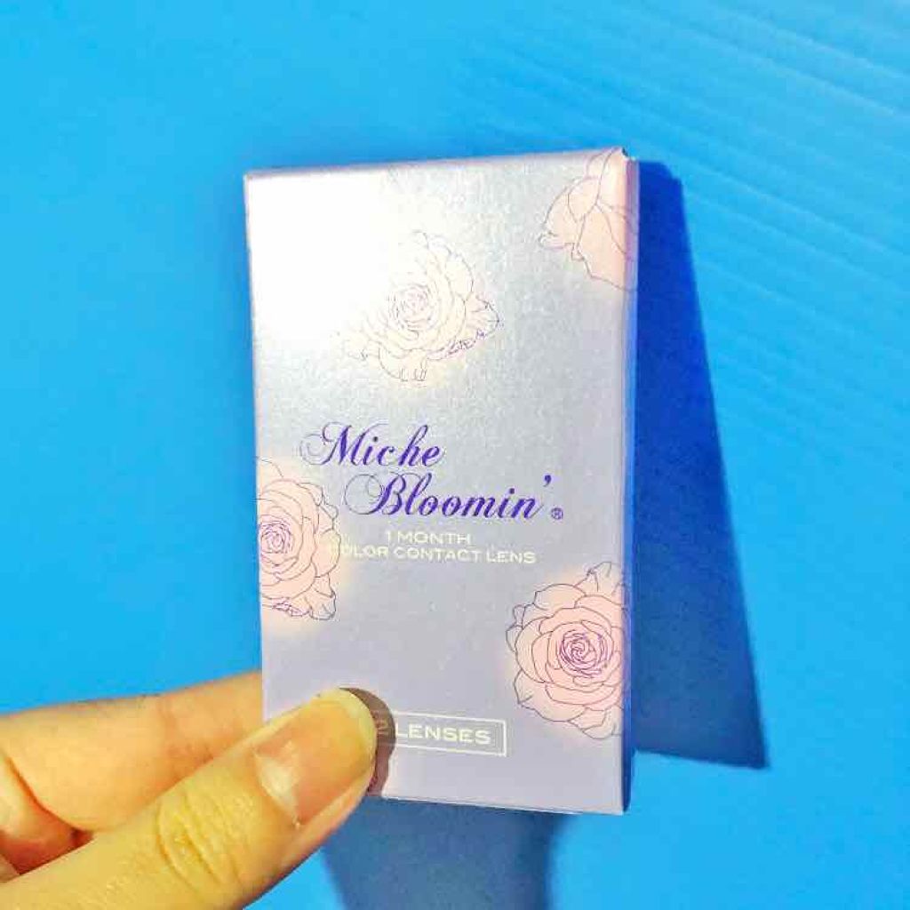 ミッシュ ブルーミン マンスリー (クォーターヴェール シリーズ／イノセント シリーズ)/ミッシュブルーミン/１ヶ月（１MONTH）カラコンを使ったクチコミ（1枚目）
