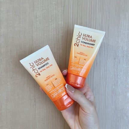 トラベルセット 2chic ボリューム/giovanni/トライアルキットを使ったクチコミ(1枚目)