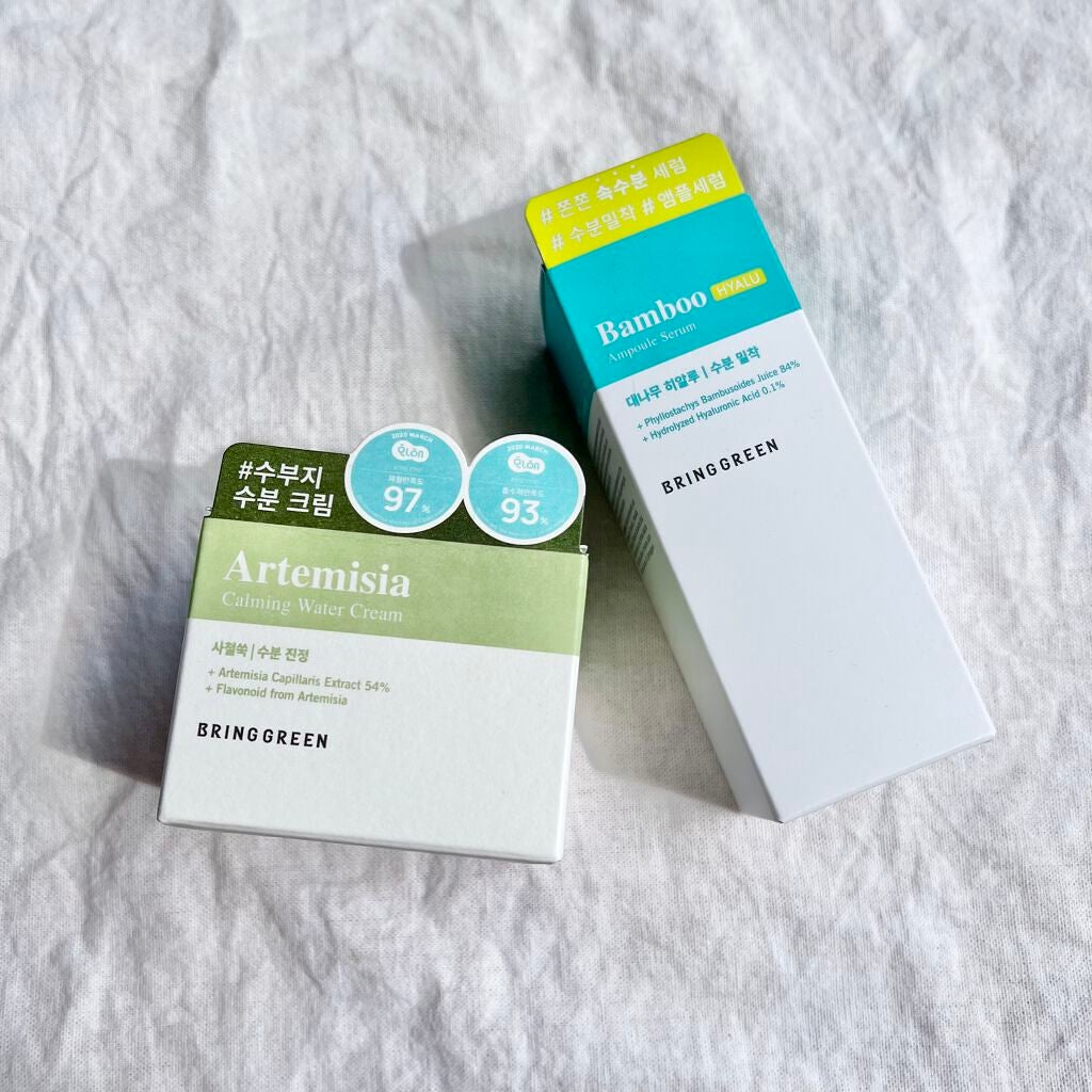 ヨモギカーミング水分クリーム/BRING GREEN/フェイスクリームを使ったクチコミ(6枚目)