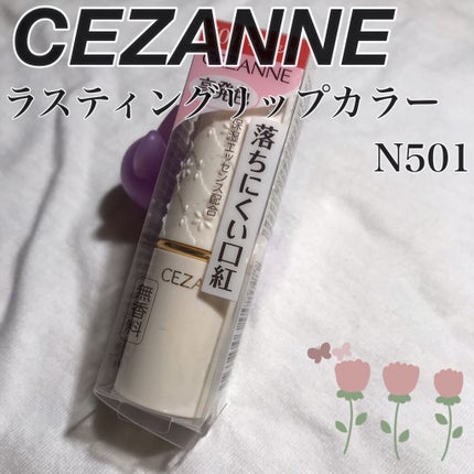 ラスティング リップカラーN/CEZANNE/口紅を使ったクチコミ(1枚目)