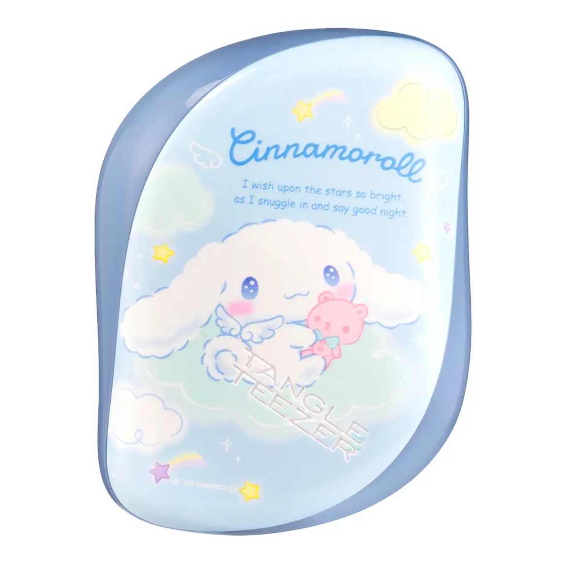 【商品】
TANGLE TEEZER コンパクトスタイラー
シナモロールドリーミースカイ


【商品の特徴】
部分を保護するカバー付き
コンパクトサイズなのでバッグやポーチに入れて持ち歩きやすく外出先でも素早く髪を整えることができる


【