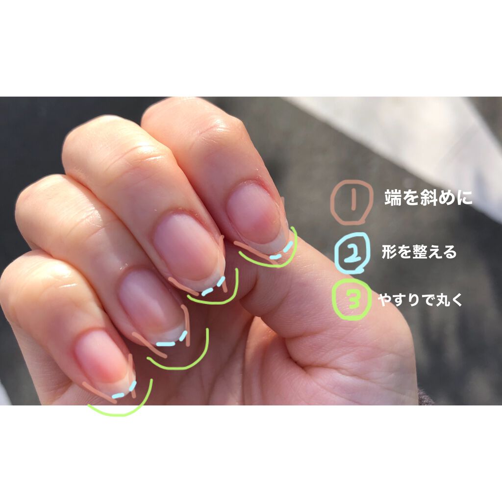 甘皮切り&つめやすり/DAISO/ネイル用品を使ったクチコミ(2枚目)