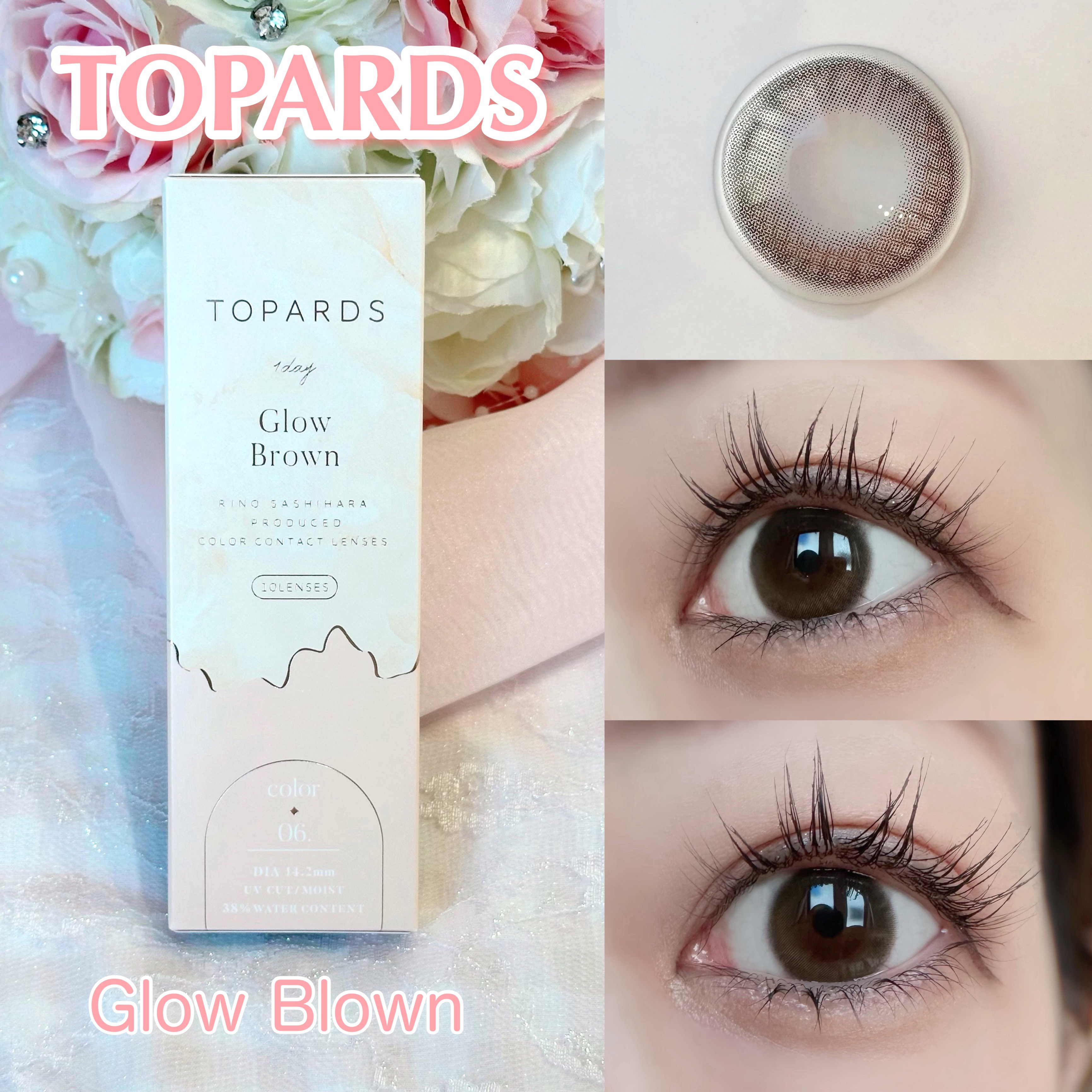 TOPARDS 1day/TOPARDS/ワンデー（１DAY）カラコンを使ったクチコミ（2枚目）