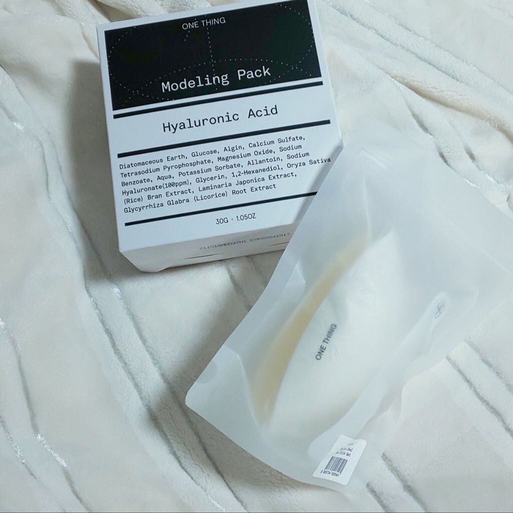 モデリングパック コラーゲン/ONE THING/シートマスク・パックを使ったクチコミ(1枚目)