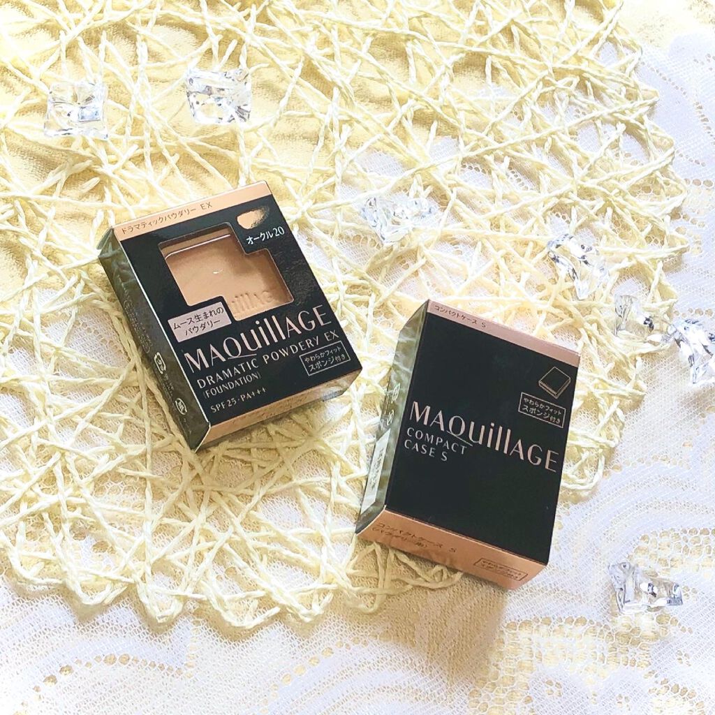 ドラマティックパウダリー EX/マキアージュ/パウダーファンデーションを使ったクチコミ（1枚目）