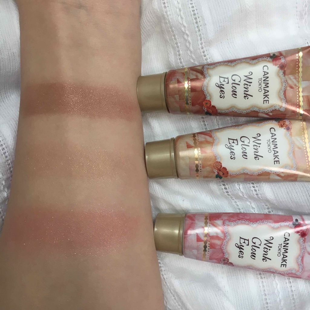 ウィンクグロウアイズ/キャンメイク/ジェル・クリームアイシャドウを使ったクチコミ（2枚目）