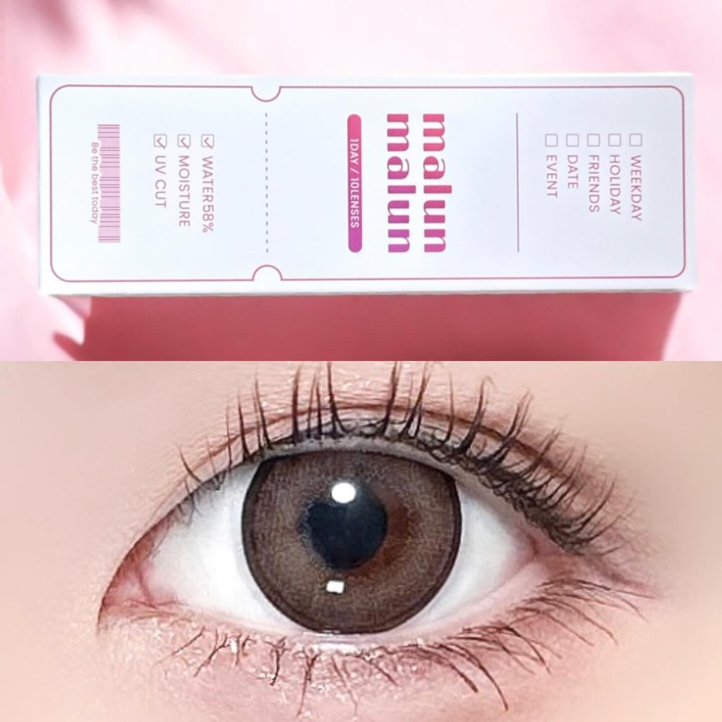 マランマラン ワンデー/malun malun/ワンデー（１DAY）カラコンを使ったクチコミ（1枚目）