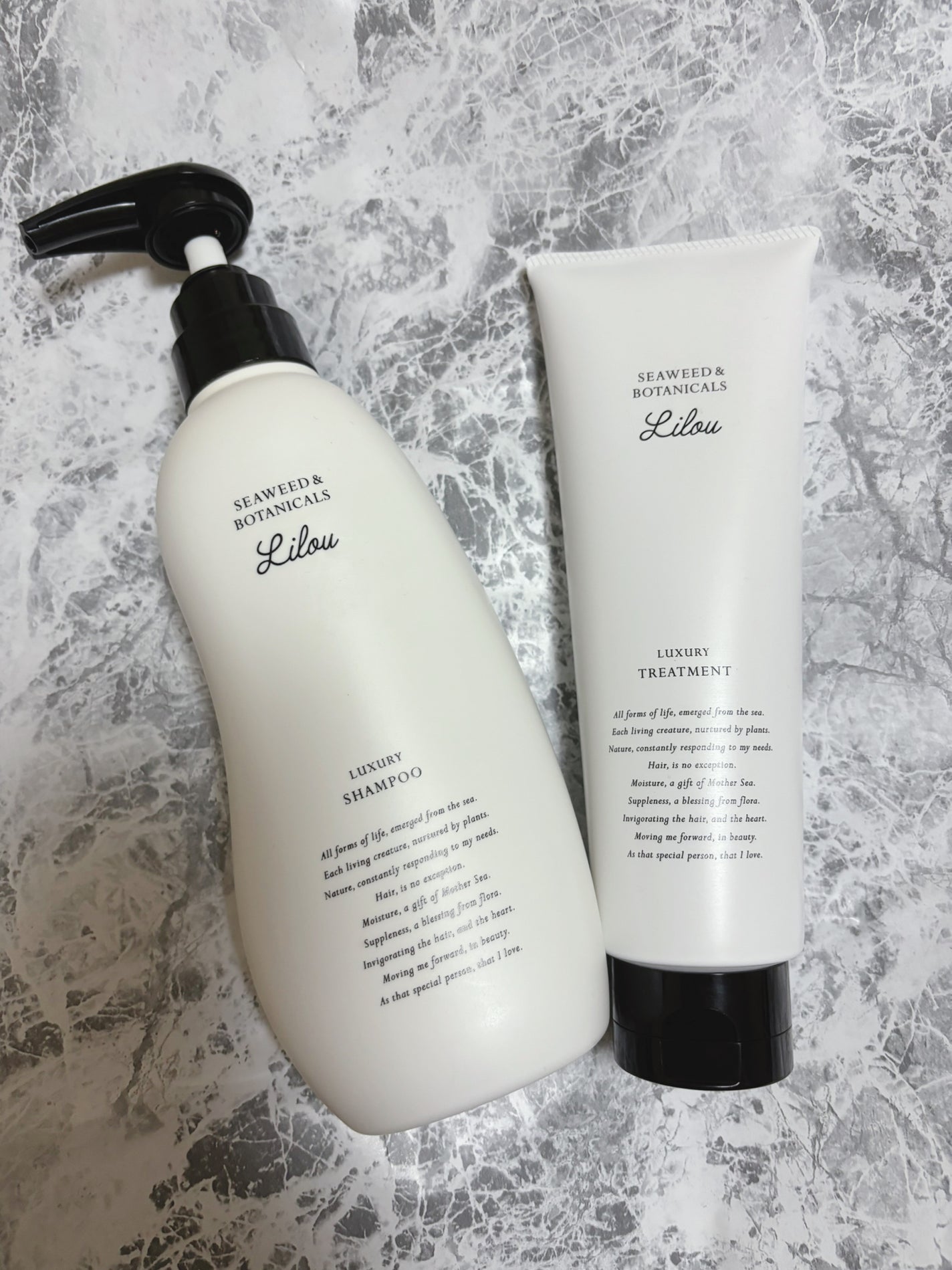 Lilou リル ラグジュアリーシャンプー/トリートメント/Lilou/市販シャンプーを使ったクチコミ(1枚目)