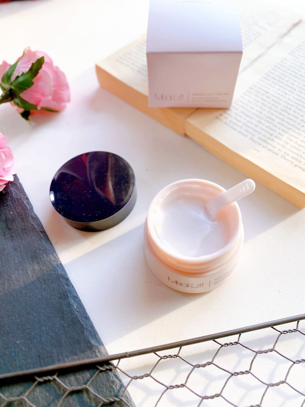 メディリフト ニードルリフトクリーム/YA-MAN TOKYO JAPAN/フェイスクリームを使ったクチコミ（3枚目）