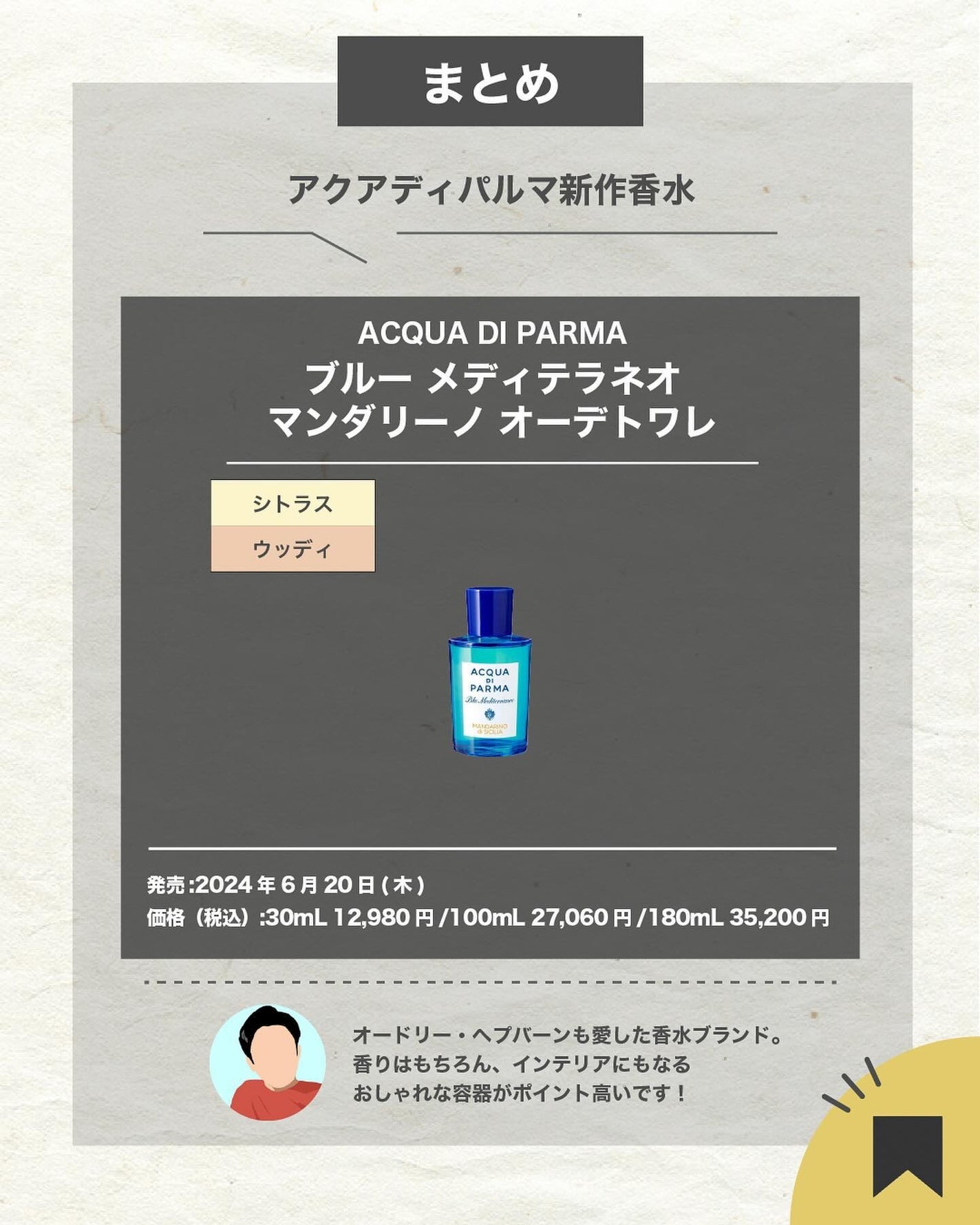 限定香水()】アクア ディ パルマ ブルー メディテラネオ 限定香水()】アクア ディ パルマ ブルー メディテラネオ