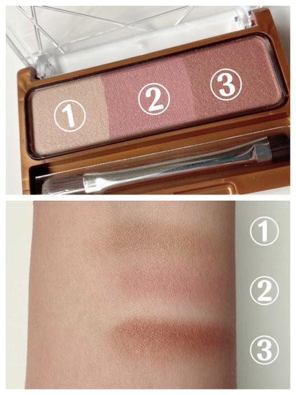 ノーズ&アイブロウパウダー/CEZANNE/パウダーアイブロウを使ったクチコミ(3枚目)