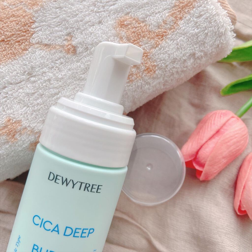 CICAバブルフェイシャルクレンザー /DEWYTREE/洗顔フォームを使ったクチコミ（2枚目）