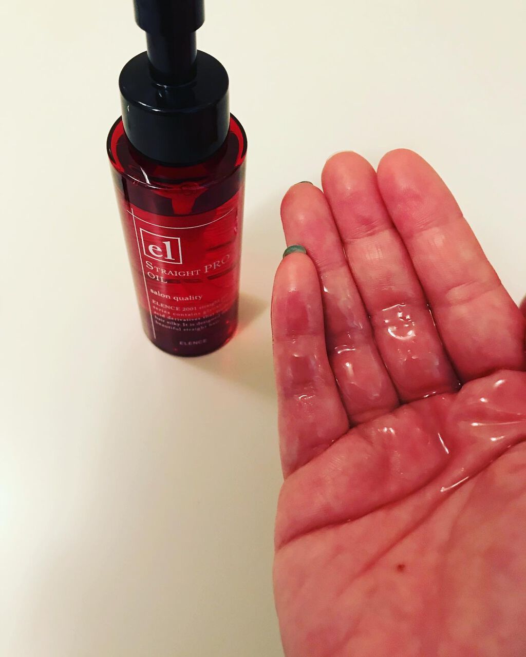 エレンス2001 ストレートPRO オイル/ELENCE(エレンス)/ヘアオイルを使ったクチコミ（2枚目）