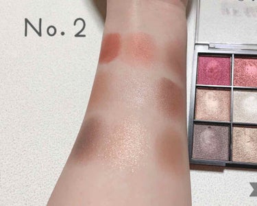 UR GLAM　BLOOMING EYE COLOR PALETTE/U R GLAM/パウダーアイシャドウを使ったクチコミ（3枚目）