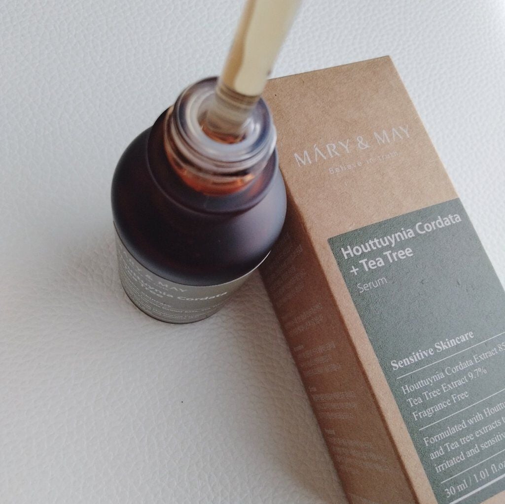 ドクダミ+ティーツリーエキスセラム/MARY&MAY/美容液を使ったクチコミ(2枚目)