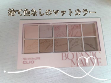 プロ アイ パレット 09 BOTANIC MAUVE(AD)/CLIO/パウダーアイシャドウを使ったクチコミ（1枚目）