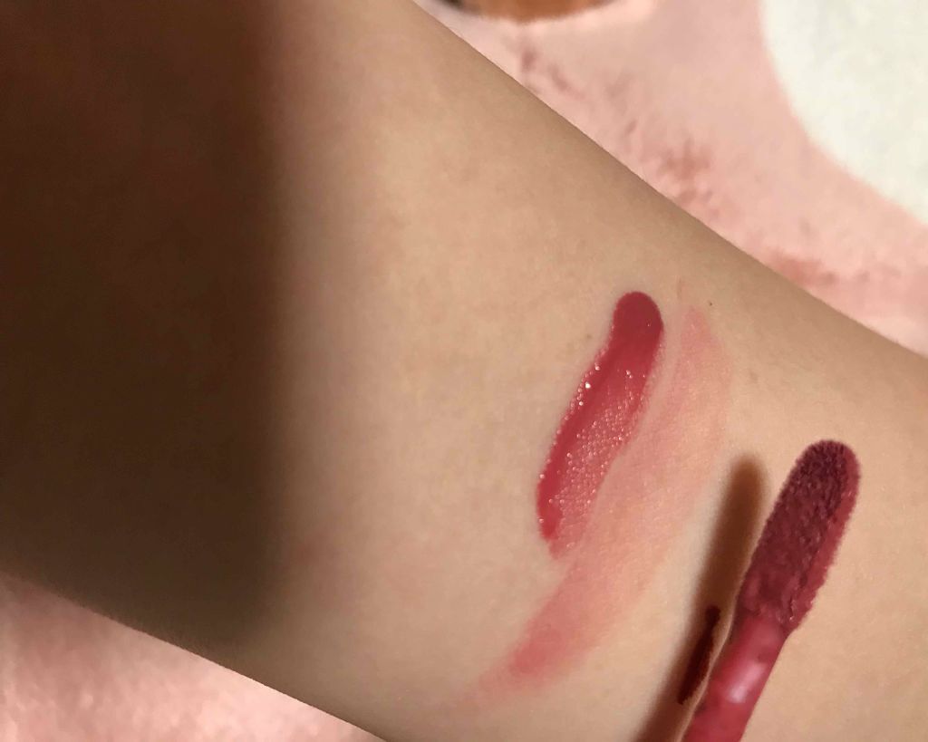 リップティントマット 03 ローズ/キャンメイク/リップグロスを使ったクチコミ（3枚目）