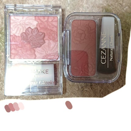 グロウフルールチークス/キャンメイク/パウダーチークを使ったクチコミ(2枚目)