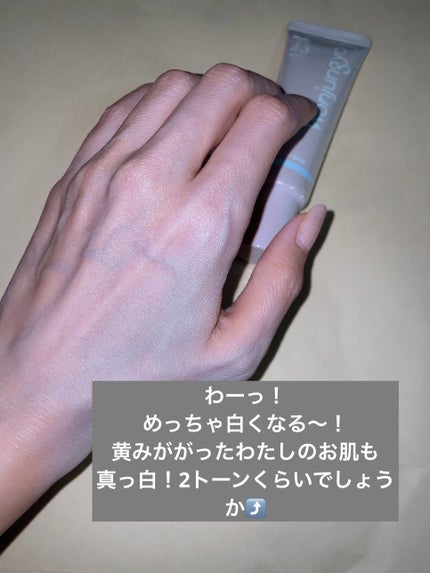 ウォンジョンヨ トーンアップベース NA/Wonjungyo/化粧下地を使ったクチコミ(3枚目)