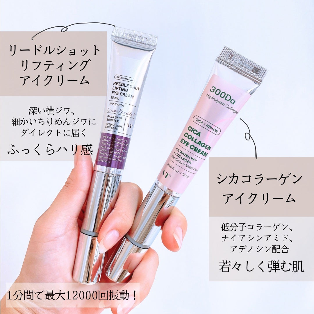 リードルショット リフティングアイクリーム/VT/アイケア・アイクリームを使ったクチコミ(2枚目)