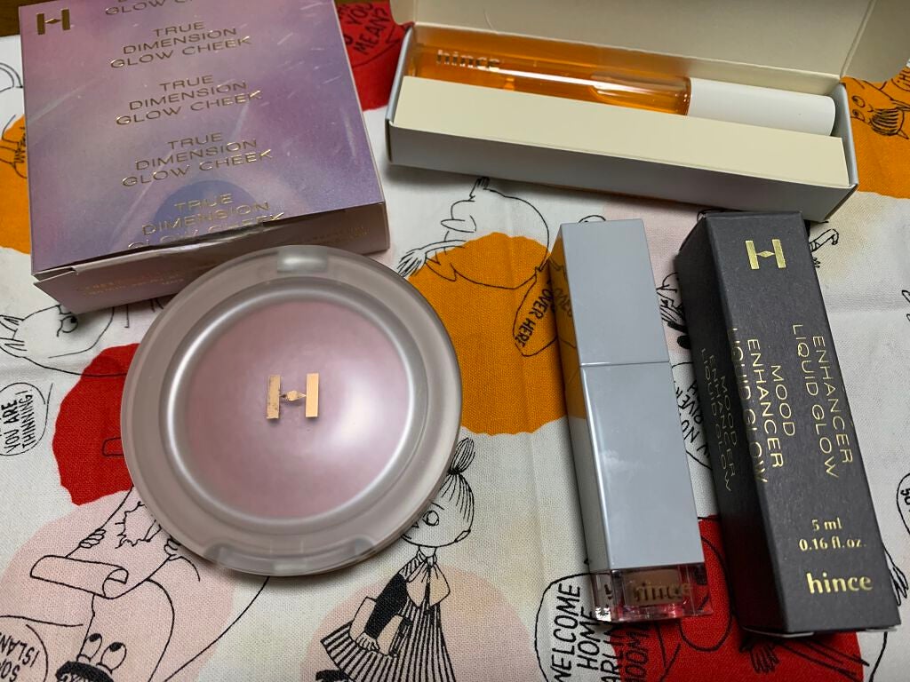 トゥルーディメンショングロウチーク/hince/パウダーチークを使ったクチコミ(1枚目)