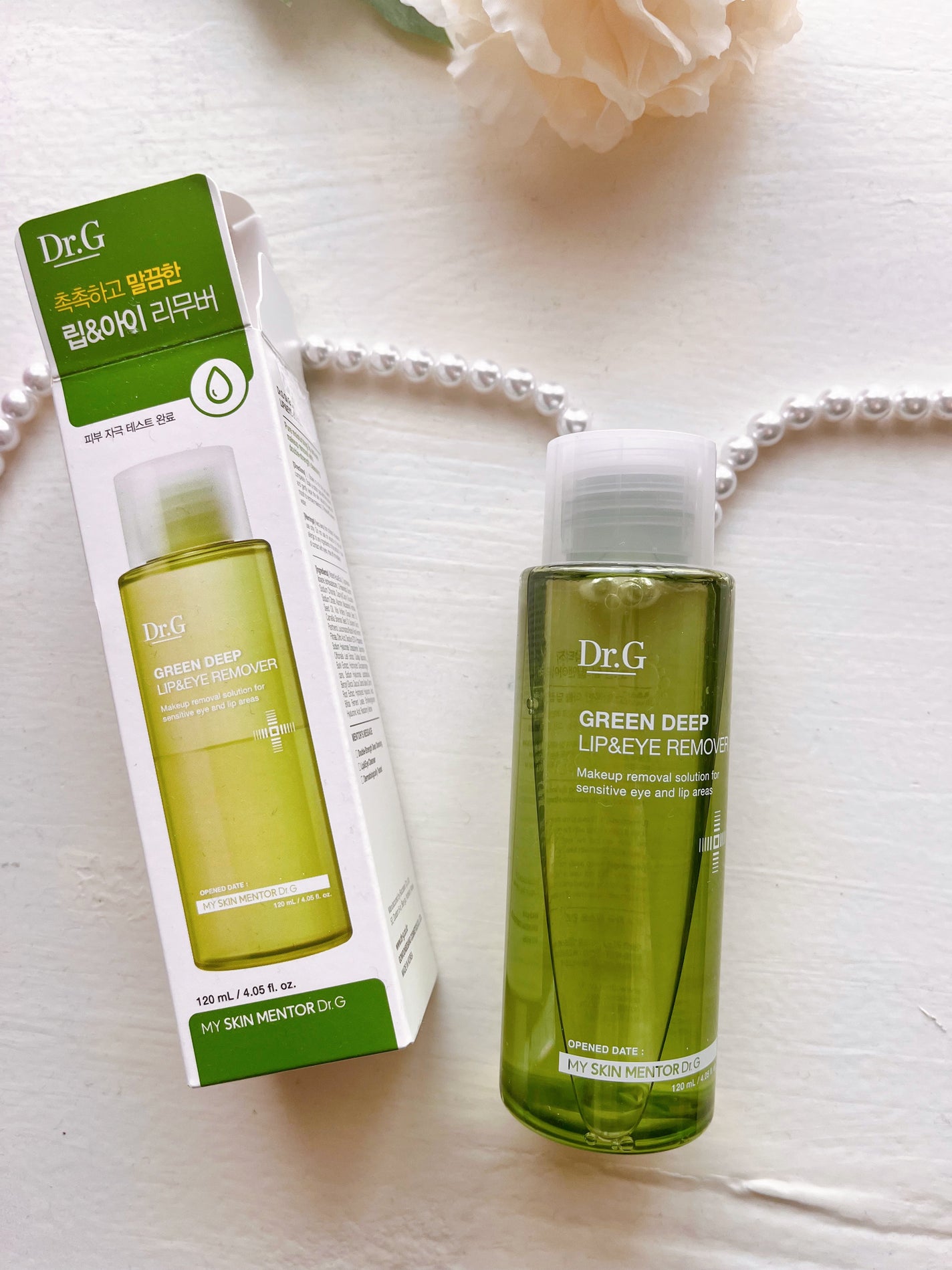 グリーンディープリップ&アイリムーバー/Dr.G/ポイントメイクリムーバーを使ったクチコミ(1枚目)