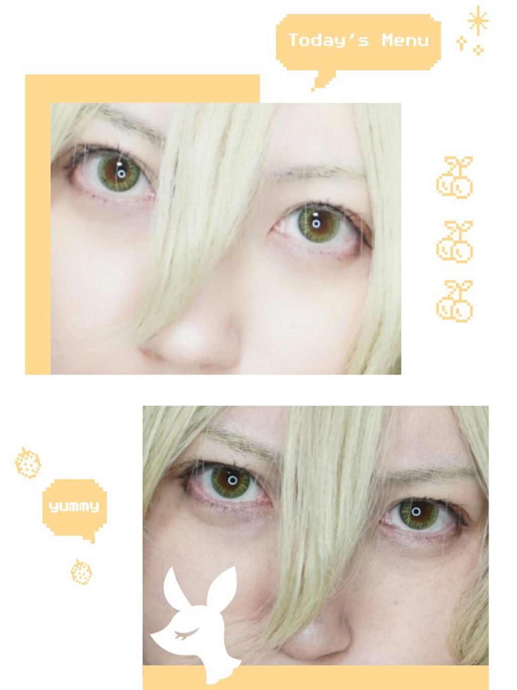 フラワーアイズ ワンデー クロッシェ/株式会社ビューフロンティア/ワンデー(1DAY)カラコンを使ったクチコミ(3枚目)