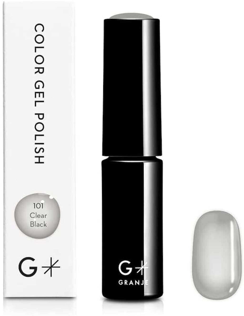 COLOR GEL POLISH 101 Clear Black