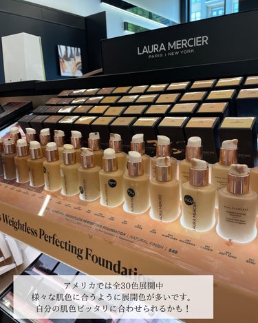 DECORTÉ フェイスパウダーのクチコミ「
🤍圧倒的素肌感🤍


@lauramercier 
5/31に発売となったファンデーション。.....」（3枚目）