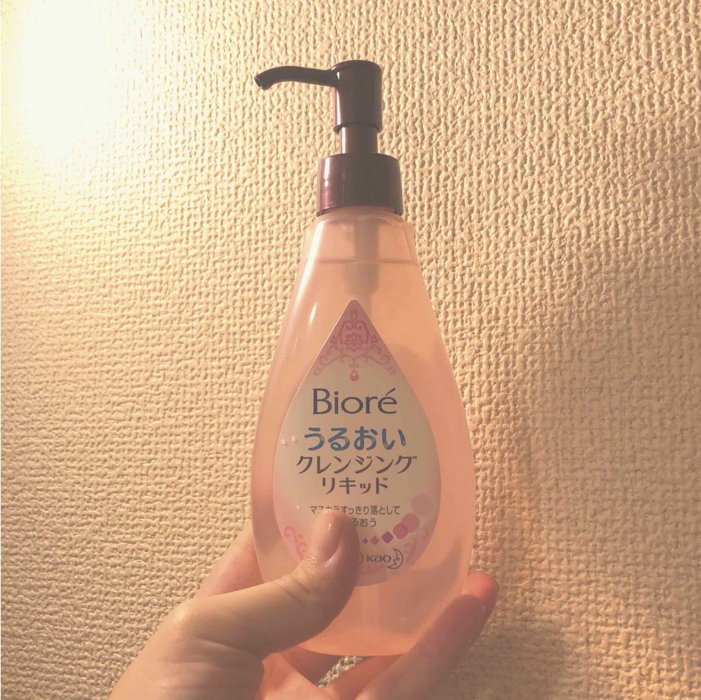 うるおいクレンジングリキッド/ビオレ/クレンジングウォーターを使ったクチコミ(1枚目)