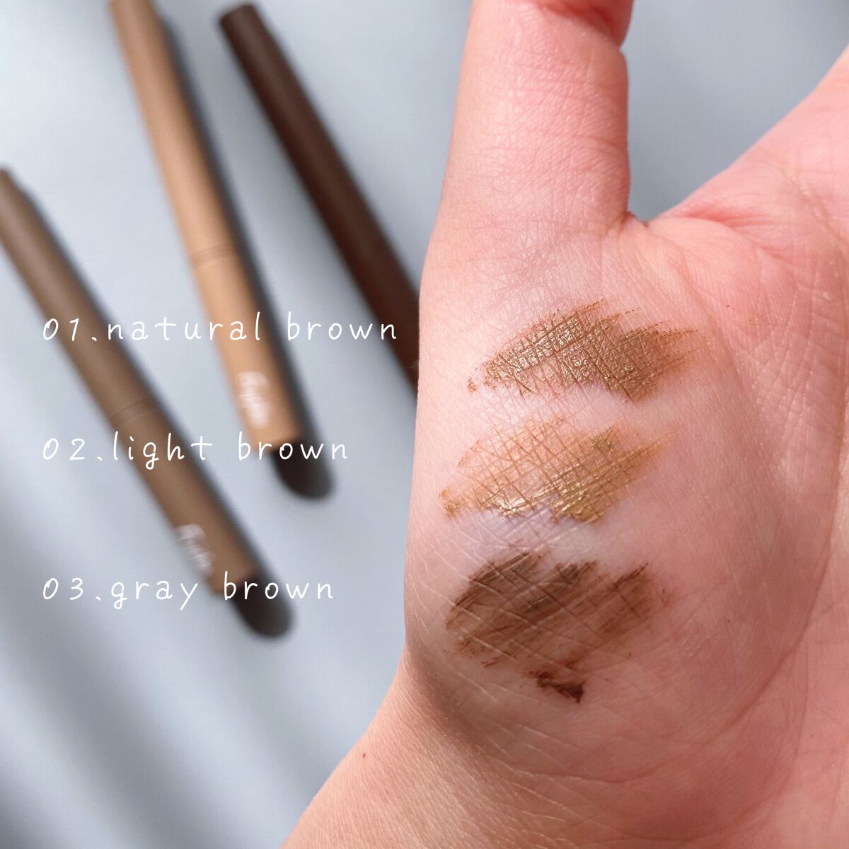 マジカルアイブロウカラー/Fujiko/眉マスカラを使ったクチコミ（3枚目）