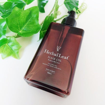 さくら on LIPS 「サラツヤ髪を作れるヘアオイル♥️「ハーバルリーフヘアオイル」を..」(2枚目)