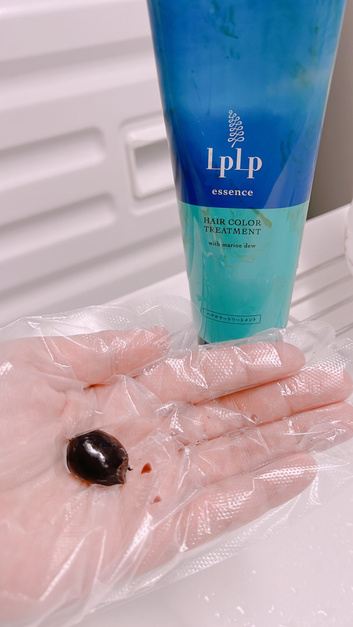 エッセンスカラートリートメント/LPLP(ルプルプ)/ヘアカラーを使ったクチコミ(2枚目)