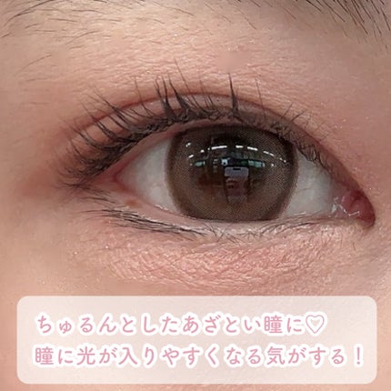 chiffon/meilly/ワンデー(1DAY)カラコンを使ったクチコミ(4枚目)