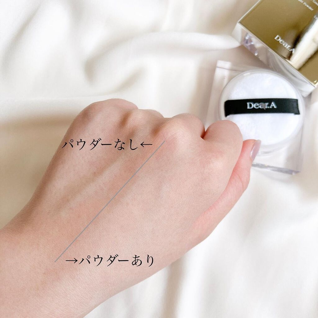 フェイス ブラー フィニッシング パウダー/Dear.A/ルースパウダーを使ったクチコミ(6枚目)