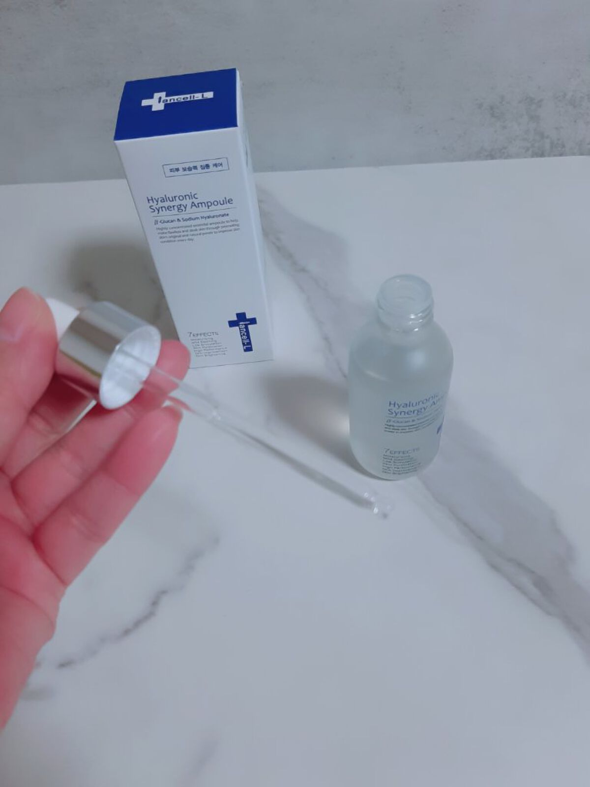 ヒアルロニックシナジーアンプル/IANCELL/美容液を使ったクチコミ（3枚目）
