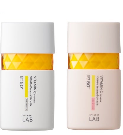 Vトーンアップ UVミルク クリアホワイト/unlabel/日焼け止めミルクを使ったクチコミ(1枚目)