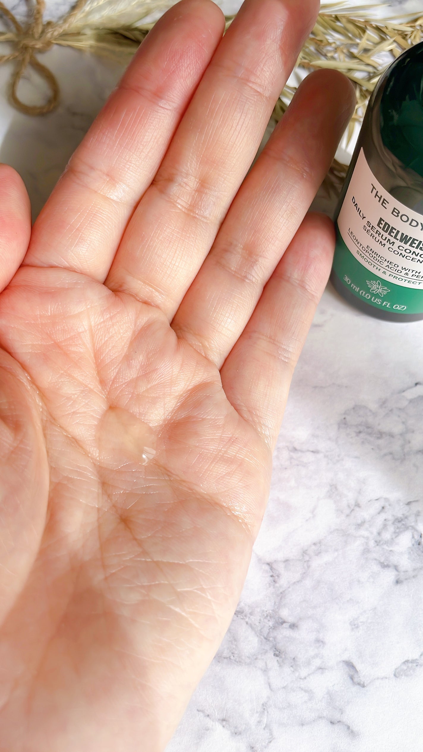 EDW コンセントレート セラム/THE BODY SHOP/美容液を使ったクチコミ(2枚目)