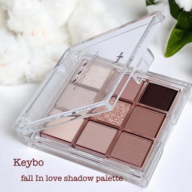 KEYBO FALL IN LOVE SHADOW PALETTE/keybo/アイシャドウパレットを使ったクチコミ（1枚目）