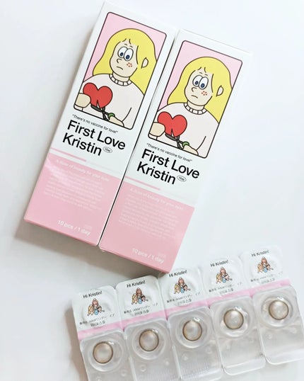 First Love Kristen/Hapa kristin/カラーコンタクトレンズを使ったクチコミ(2枚目)