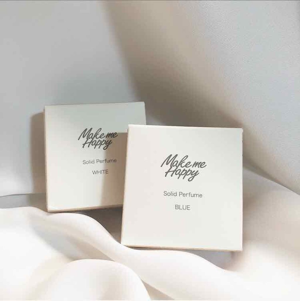 メイクミーハッピー ソリッドパフューム BLUE/キャンメイク/練り香水を使ったクチコミ(1枚目)