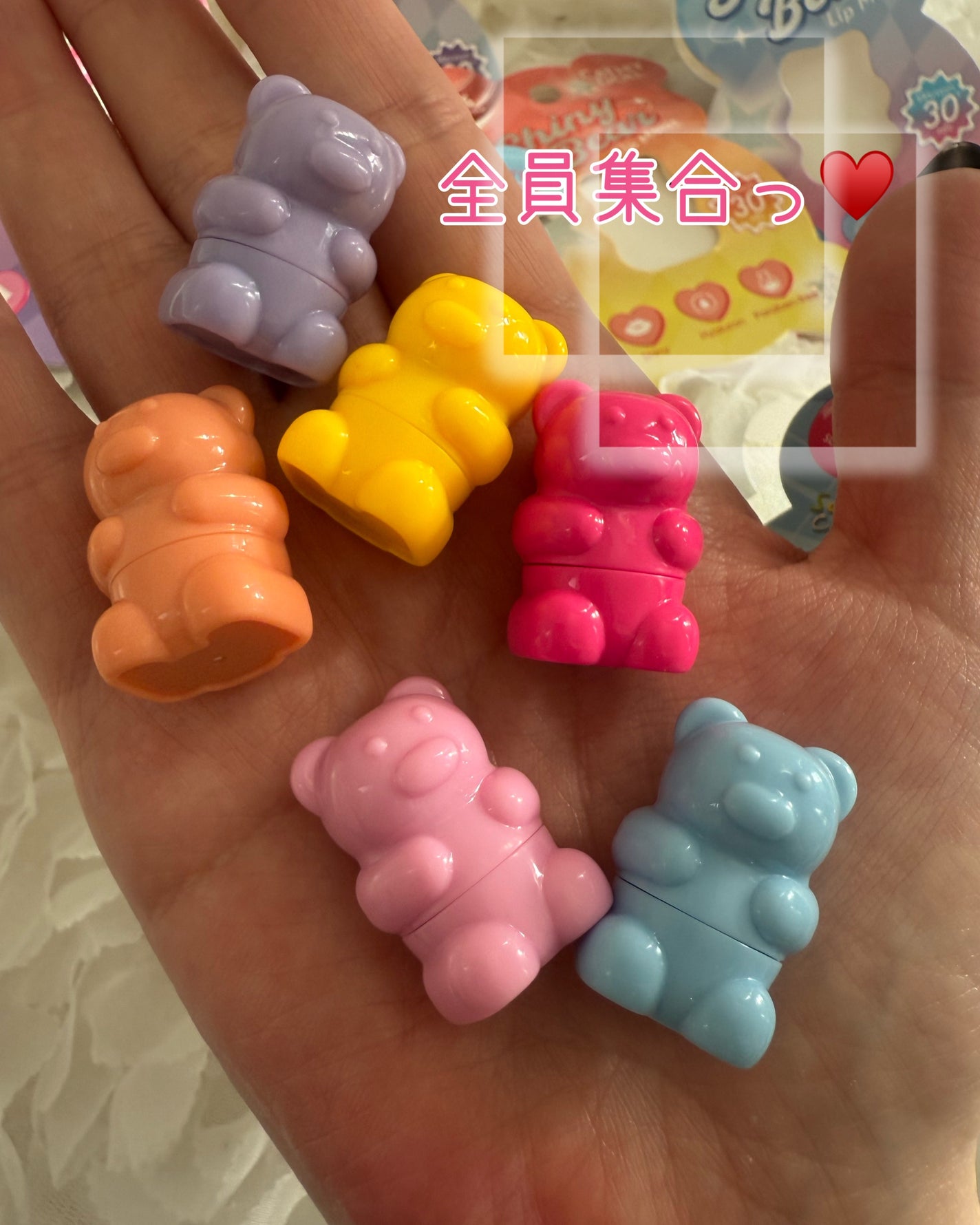 シャイニーベア リップモイスト/CathyDoll/口紅を使ったクチコミ(9枚目)