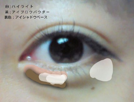 アイシャドウベース/キャンメイク/アイシャドウベースを使ったクチコミ(3枚目)