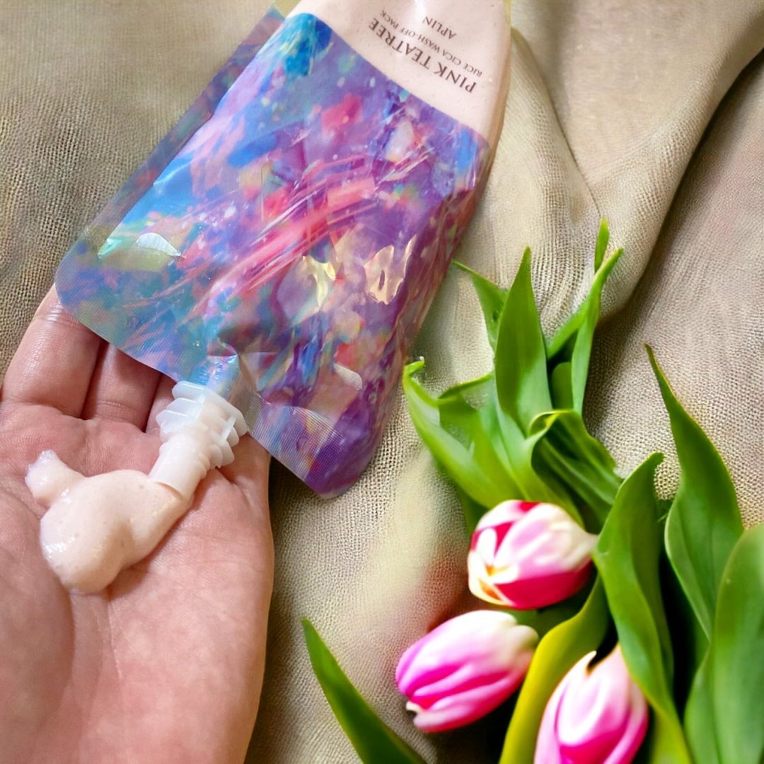 ピンクティーツリーライスシカウォッシュオフパック/APLIN/洗い流すパック・マスクを使ったクチコミ(2枚目)