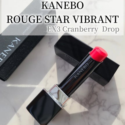 ルージュスターヴァイブラント/KANEBO/口紅を使ったクチコミ(1枚目)
