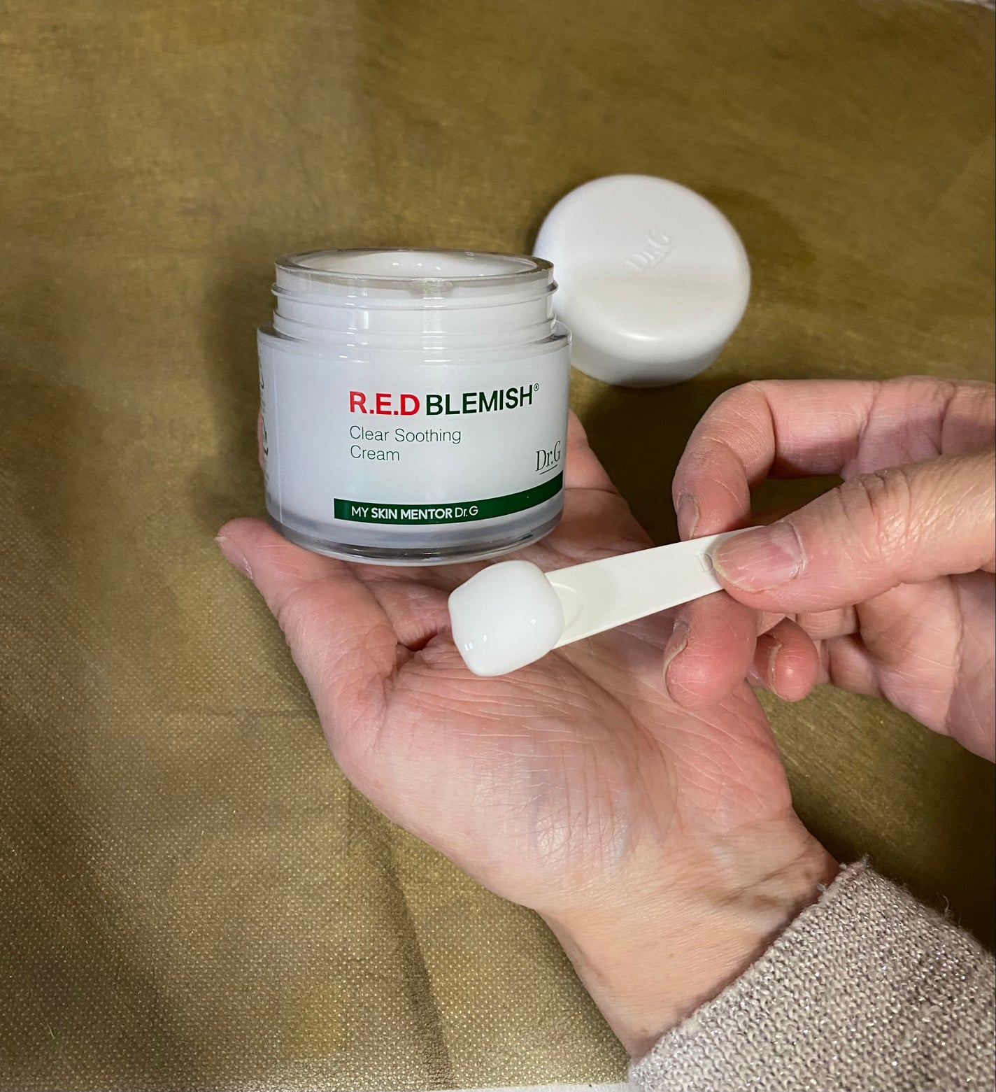 レッドブレミッシュ クリアスージングクリーム/Dr.G/フェイスクリームを使ったクチコミ(1枚目)