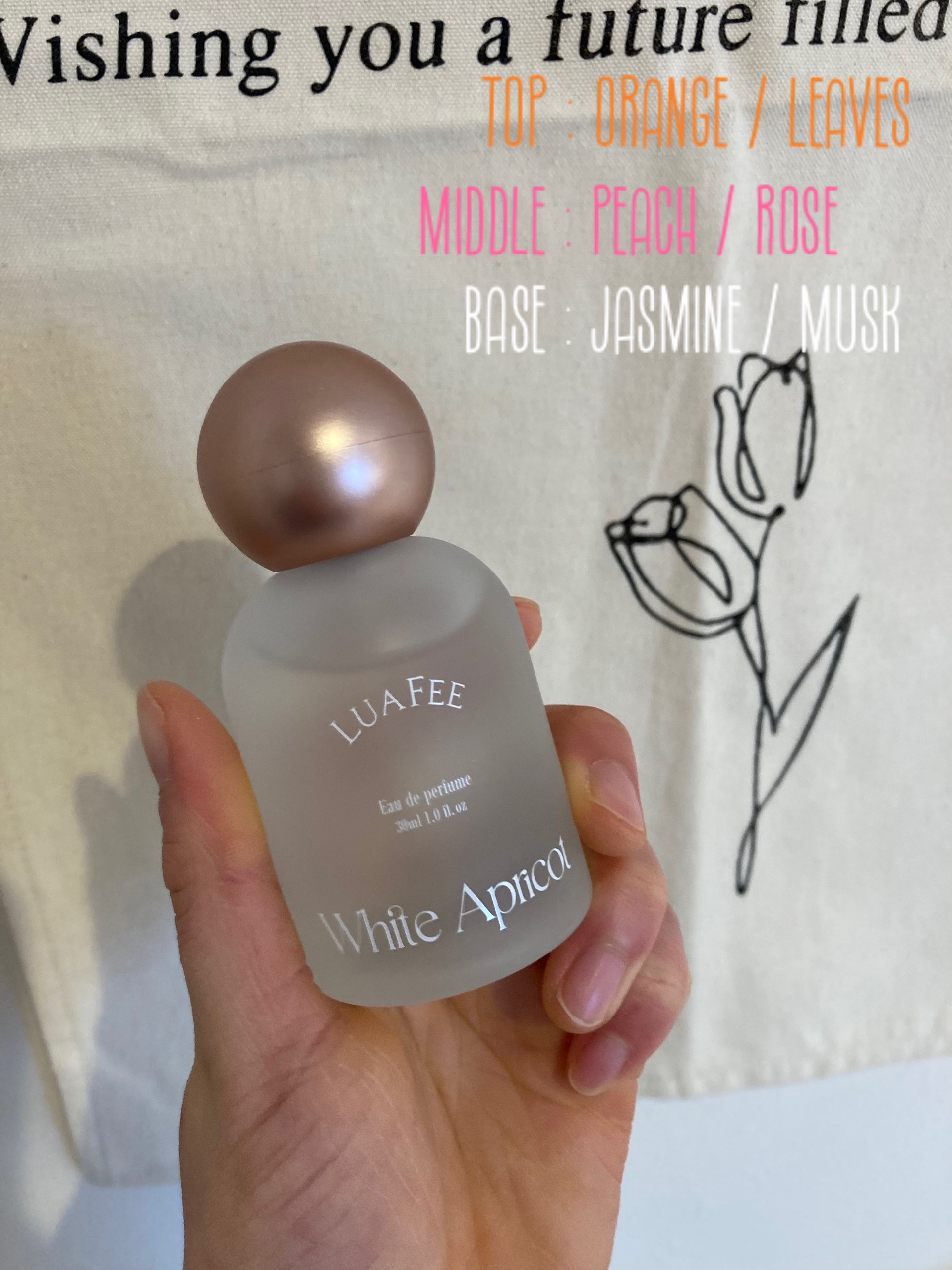 ホワイトアプリコット/LUAFEE/香水(レディース)を使ったクチコミ（2枚目）