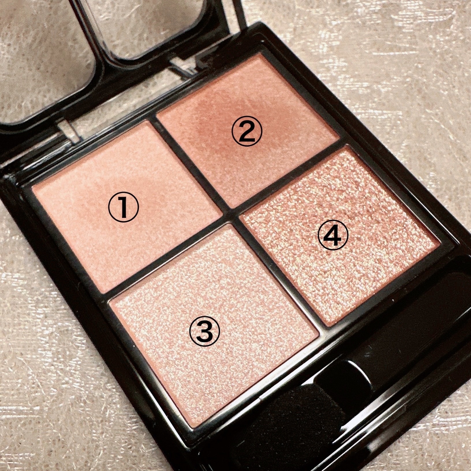 ケイト ポッピングシルエットシャドウ/KATE/アイシャドウパレットを使ったクチコミ（2枚目）