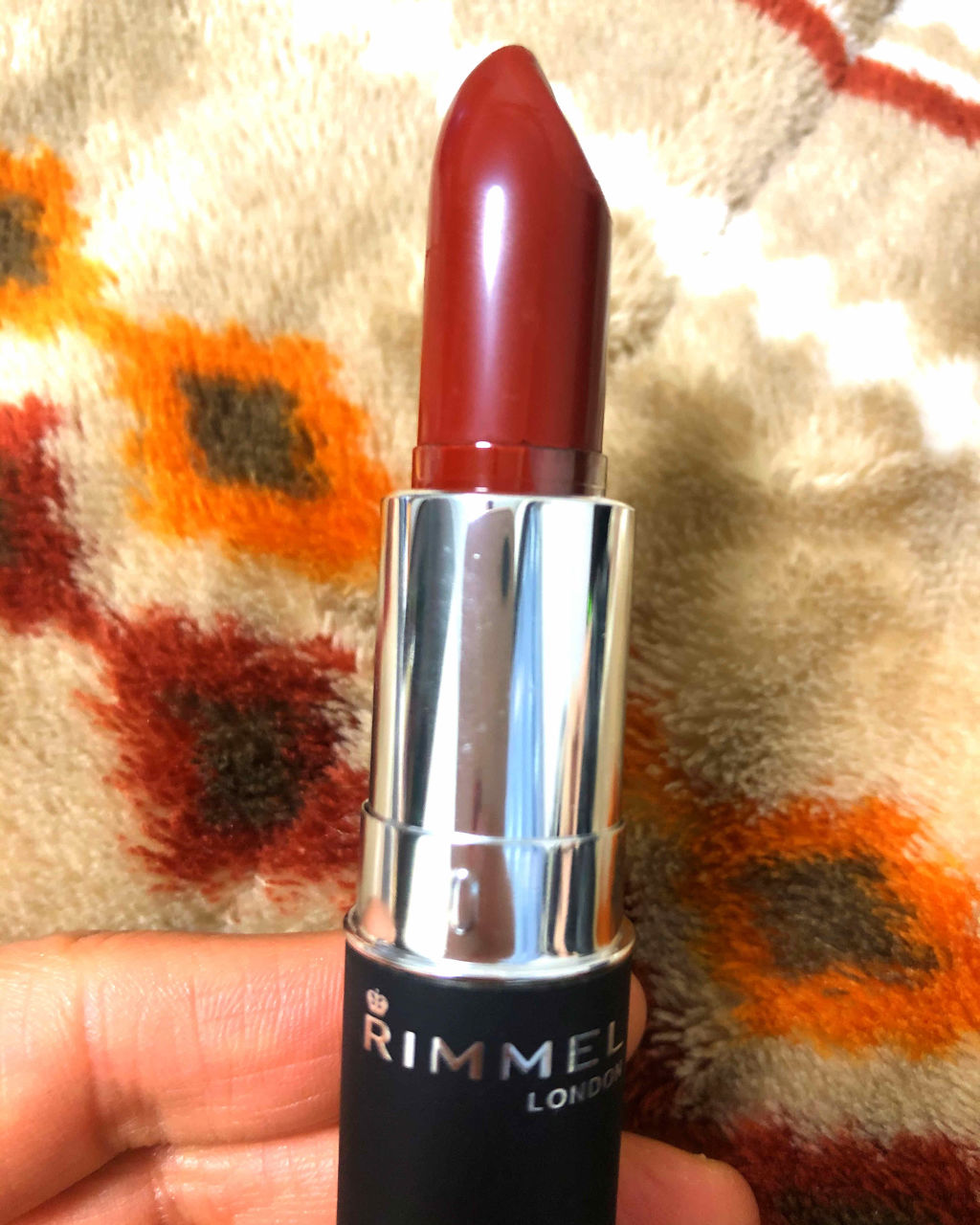 マシュマロルック リップスティック 032 ブラウンレッド/リンメル ロンドン/口紅を使ったクチコミ（1枚目）