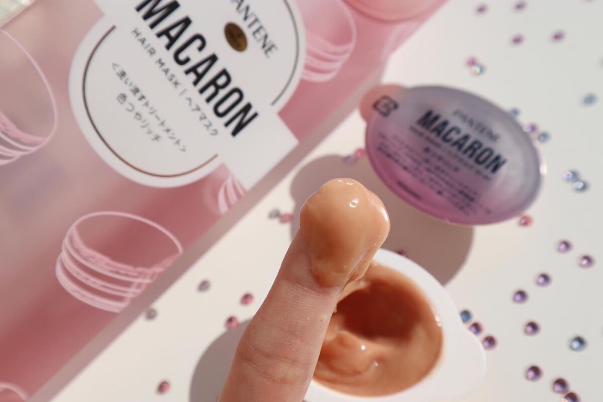 パンテーンマカロン ヘアマスク 色つやリッチ/パンテーン/ヘアマスク・ヘアパックを使ったクチコミ(2枚目)